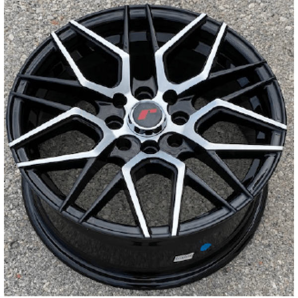 Ζάντα Aftermarket 59 15×6.5 ET38 4×100 Διαμαντέ Μαύρη