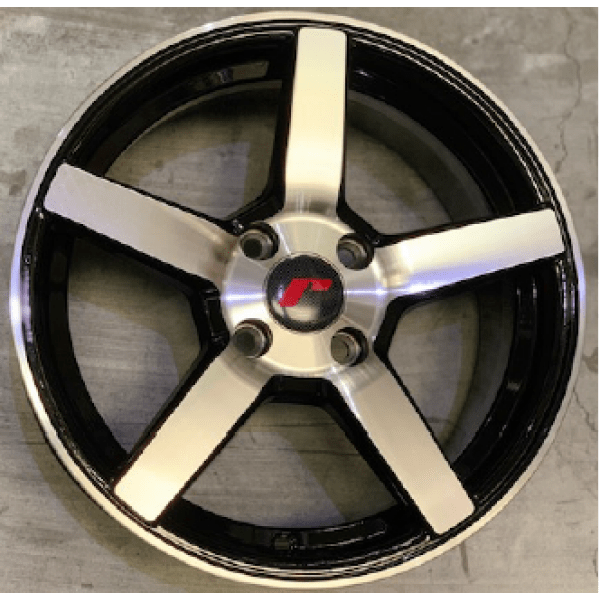 Ζάντα Aftermarket A011 14×5,5 ET35 4×114,3 Διαμαντέ Μαύρη