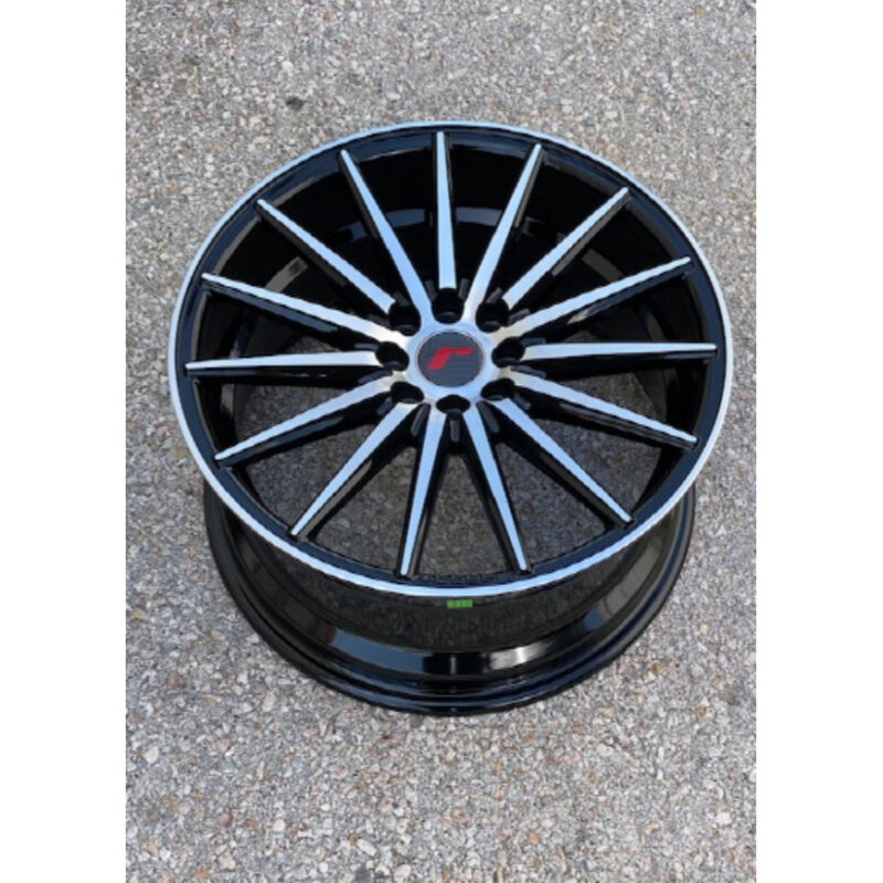 Ζάντα Aftermarket A015 17x7,5 ET38 4x108 Διαμαντέ Μαύρη